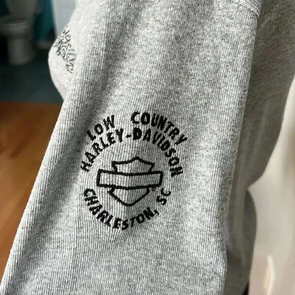 Long Sleeve Harley Davidson women’s v neck Charleston SC - Picture 3 of 5